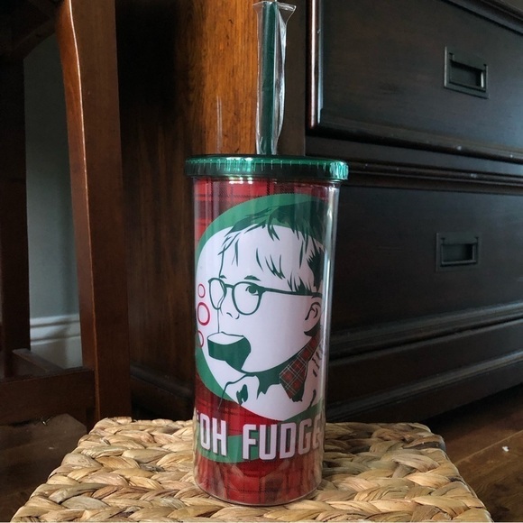 Christmas Classic Movie: A Christmas Story 20oz travel Tumbler with straw - Picture 1 of 4